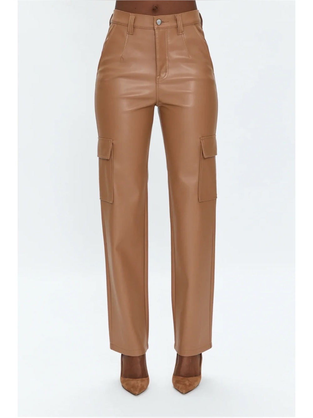 Pistola Cassie Cargo Utility Pants 29 Faux Leather
